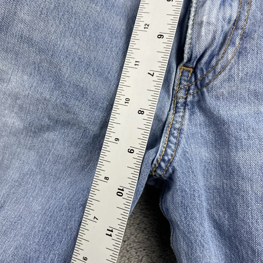 Levis Premium Performance 511 Slim Fit Jeans Mens 33x34 Blue Light Wash Low Rise